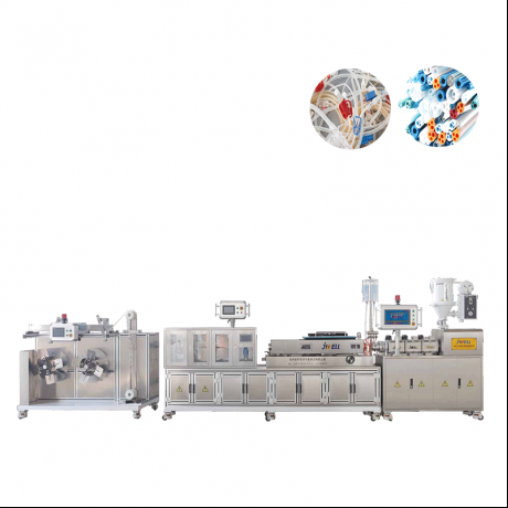 တိကျသော Single Screw Extrusion Line Extracorporeal Blood Tube (Dialysis Tube) နှင့် Blood Transmission Tube