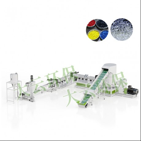 Jwell Three Machine ပေါင်းစပ်ထားသော Recycling Pelletizing စက်