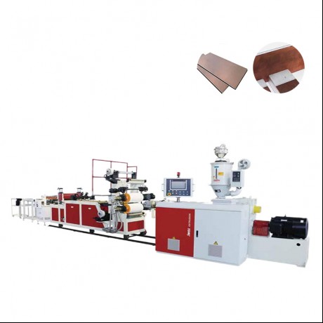 PE Carbon Black ကြေးနီပလပ်စတစ် Composite Extrusion Line