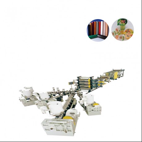 PP, EVA, EVOH, PS နှင့် PE Multi-Layer Sheet Co-Extrusion Line