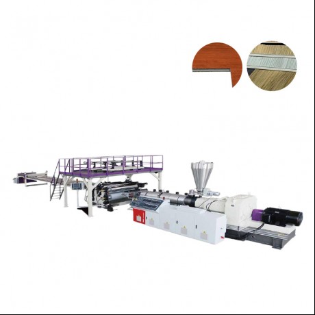 SPC ပေါင်းစပ်ကြမ်းပြင် extrusion လိုင်း