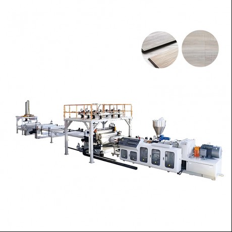 Jwell Machinery China မှ SPC Stone-plastic Environment Floor Extrusion Line