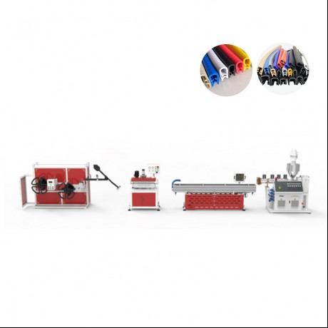 JWELL PVC TPU TPE တံဆိပ် ပရိုဖိုင် Extrusion Line