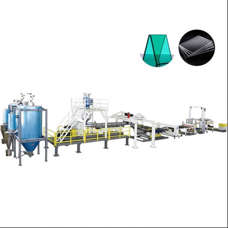 PC PMMA Optic Sheet Extrusion လိုင်း