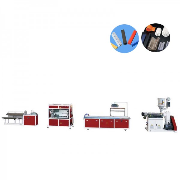 JWELL PVC PP PE PC ABS အသေးစား Profile Extrusion Line