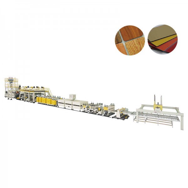 လူမီနီယမ်နှင့်ပလပ်စတစ်ဖွဲ့စည်းမှု Panel ကို Extrusion လိုင်း