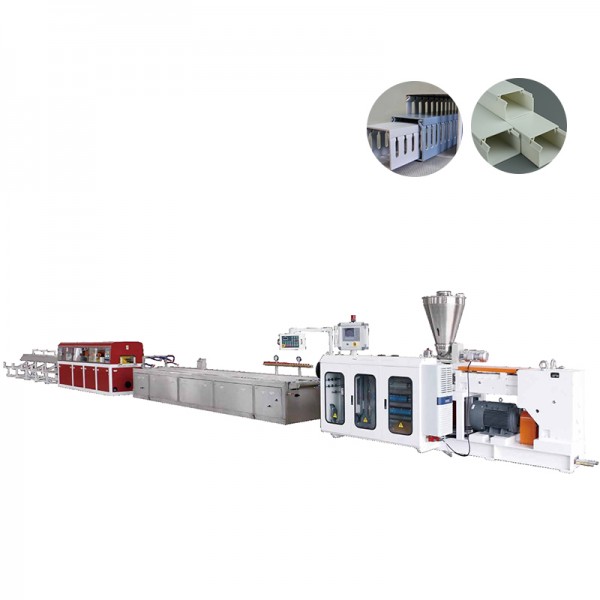 JWELL PVC ပလပ်စတစ် နှာမောင်း Extrusion Line